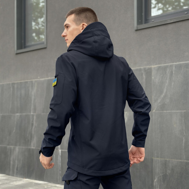 Куртка Pobedov Motive с липучками Нави - 3