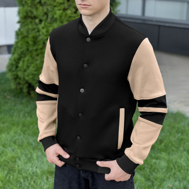 Бомбер Pobedov Blast Чорний, 2XL - 1