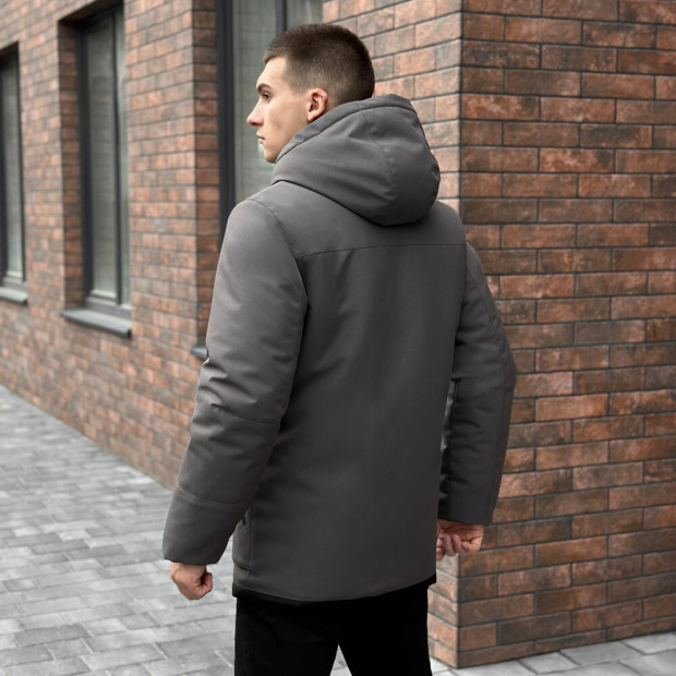 Парка Pobedov Alpina Серо-черный - 3