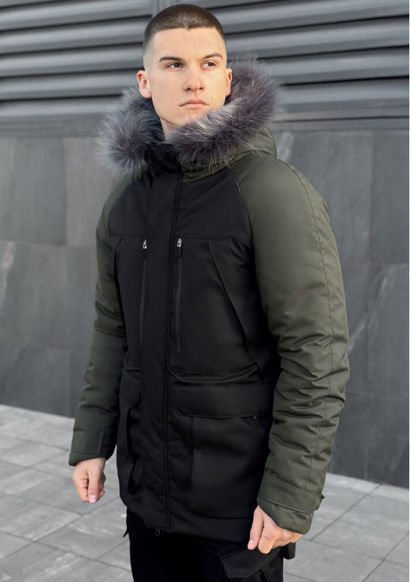 Нещодавно переглянуті Парка Pobedov Seniora Udacha Gray Чорний-хакі
