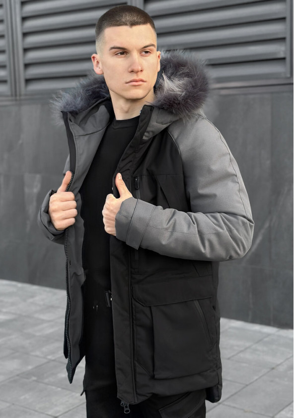 Недавно просмотренные Парка Pobedov Seniora Udacha Gray Черно-серый 2
