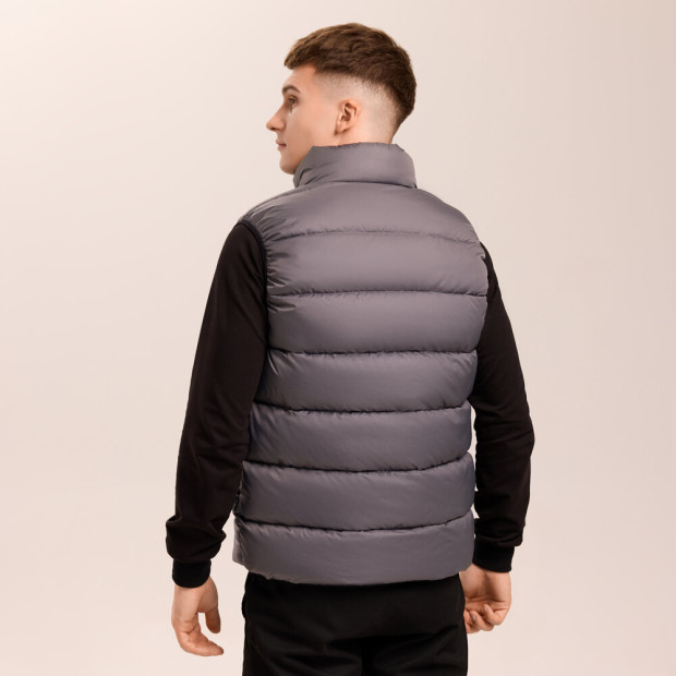 Жилет Pobedov Puffer Темно-сірий, 2XL - 3