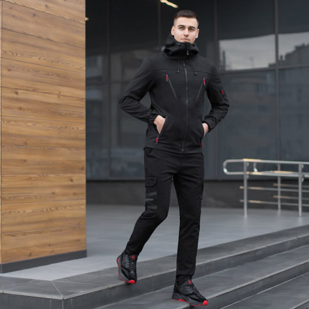 Куртка Pobedov Korol' Lev Чорний, 2XL - 4