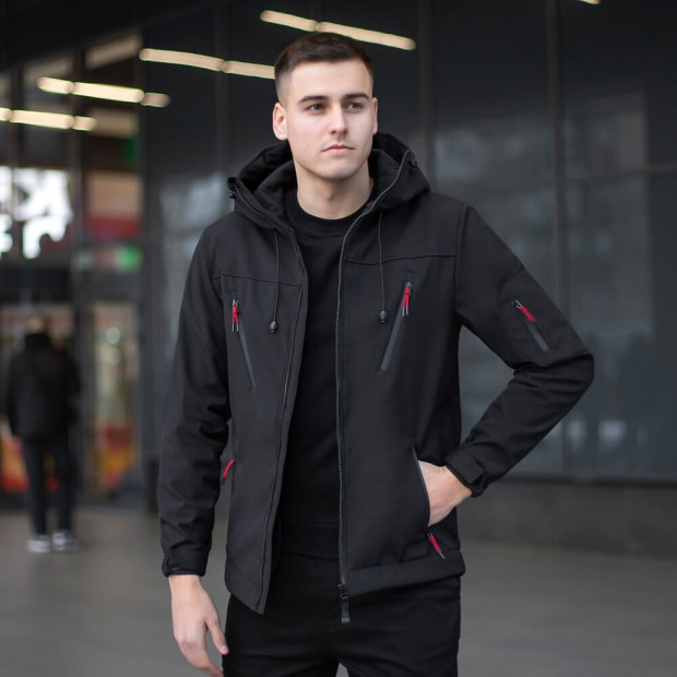 Куртка Pobedov Korol' Lev Черный, 3XL - 2