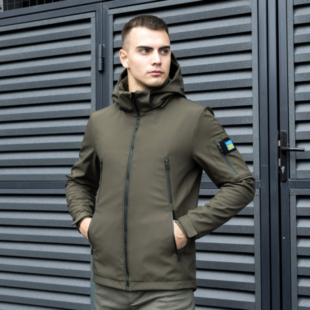 Куртка Pobedov Motive Хакі, 2XL - 1