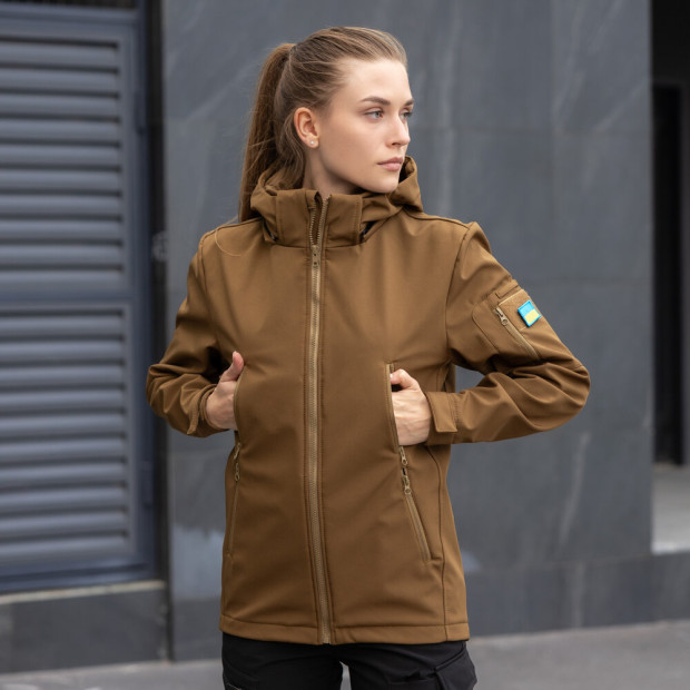 Куртка Pobedov Motive Жіноча Койот, 2XL - 1