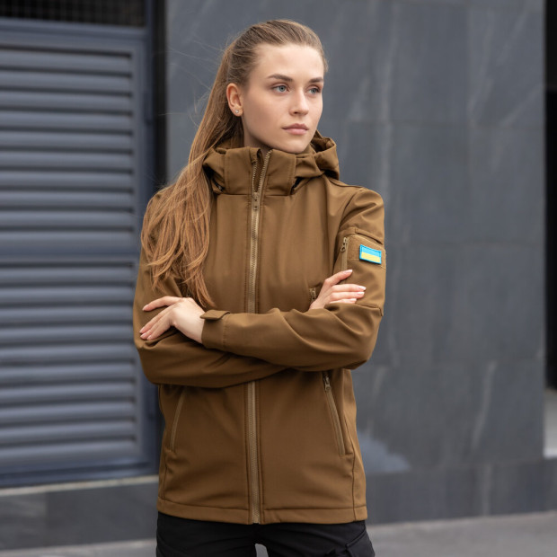 Куртка Pobedov Motive Жіноча Койот, 2XL - 2
