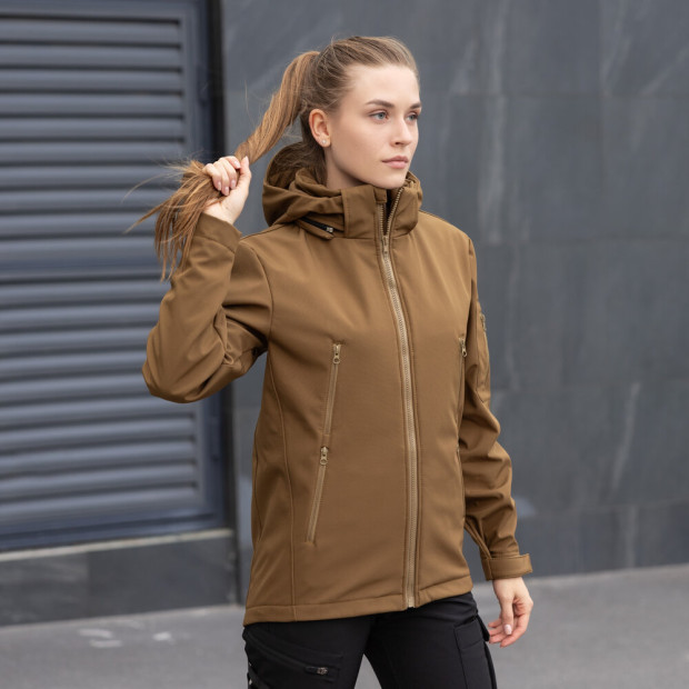 Куртка Pobedov Motive Жіноча Койот, 2XL - 3