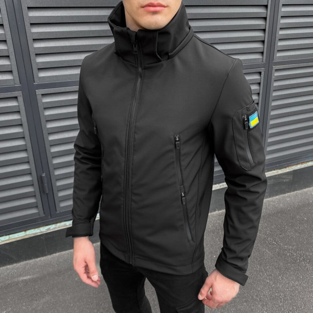 Куртка Pobedov Motive Чорний, 2XL - 1