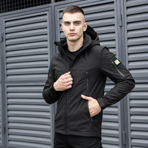 Куртка Pobedov Motive Чорний, 2XL - 2