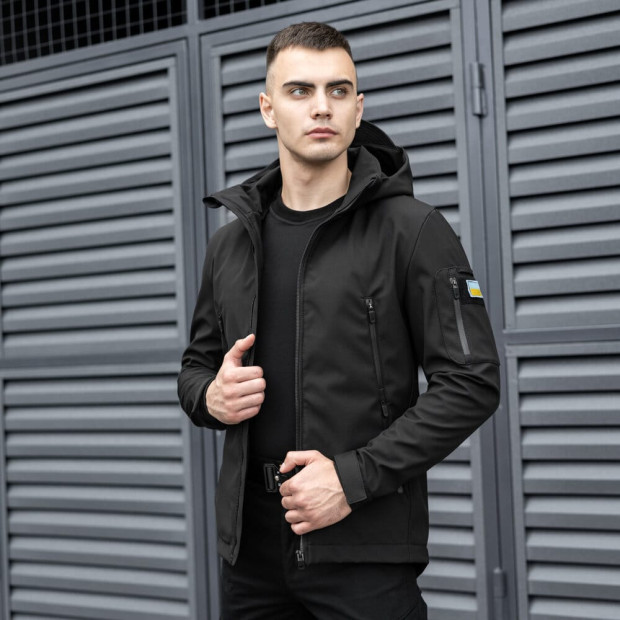 Куртка Pobedov Motive Чорний, 3XL - 