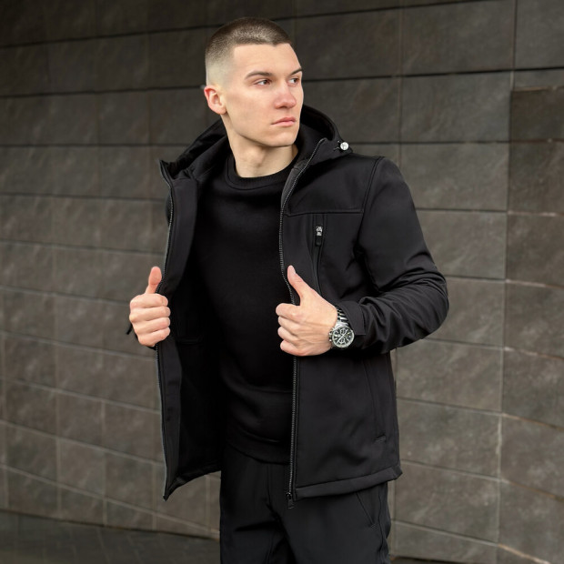 Куртка Pobedov Setup Чорний, M - 3