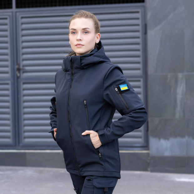 Куртка Pobedov Motive Жіноча Наві, 2XL - 