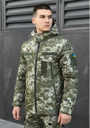 Куртка Pobedov Winter Jacket Motive ЗИМА Піксель