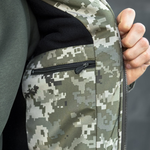 Куртка Pobedov Winter Jacket Motive ЗИМА Піксель, L - 6