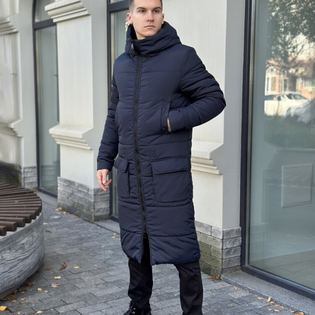Куртка Pobedov Tank Темно-синій, XL - 