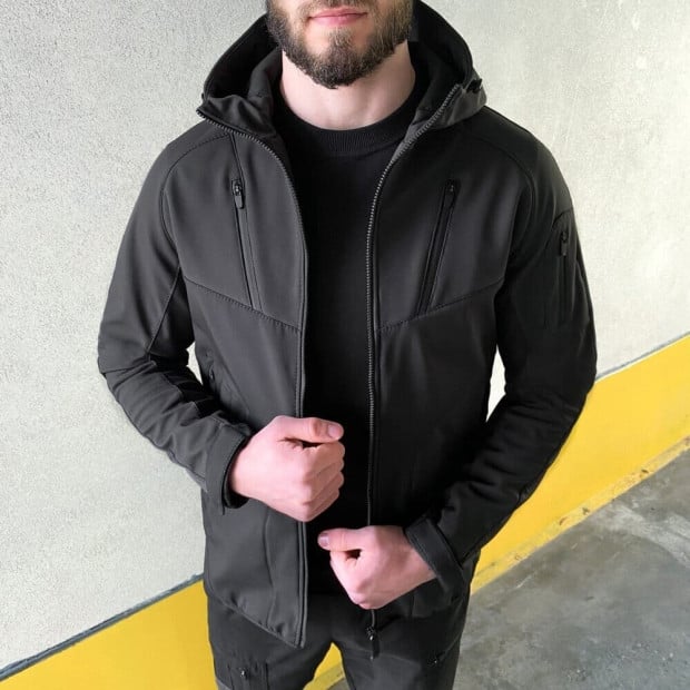Куртка Pobedov Jacket Argument Чорний - 6