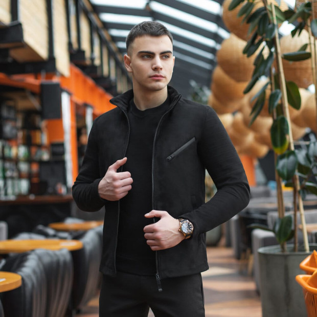 Куртка Pobedov Jacket Lucky seven Черный - 5
