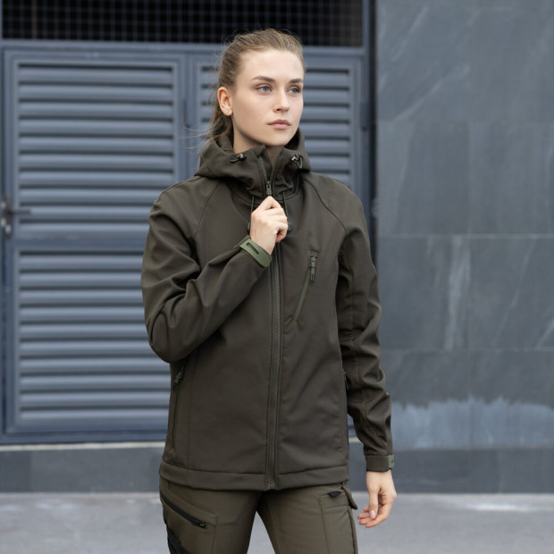 Куртка Pobedov Matrix Жіноча Хакі, 2XL - 1