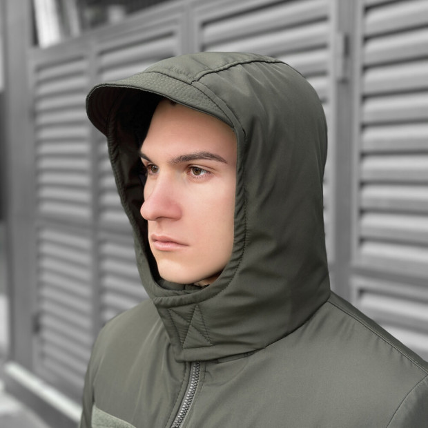 Куртка Pobedov Winter Jacket Motive ЗИМА Хакі - 4