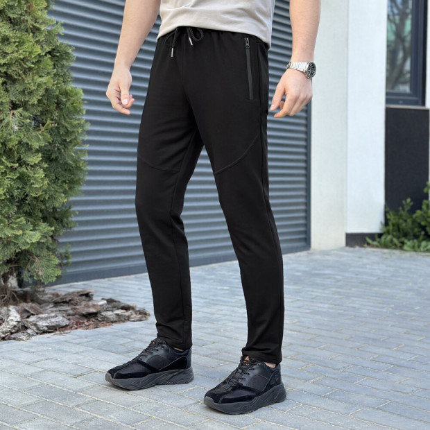 Штани Pobedov Everyday Чорний, XL - 1