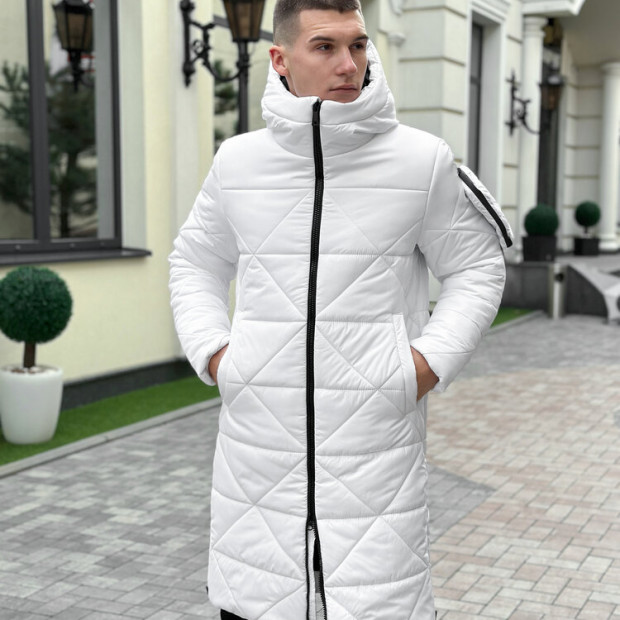 Куртка-пальто Pobedov Zmist Белый - 1