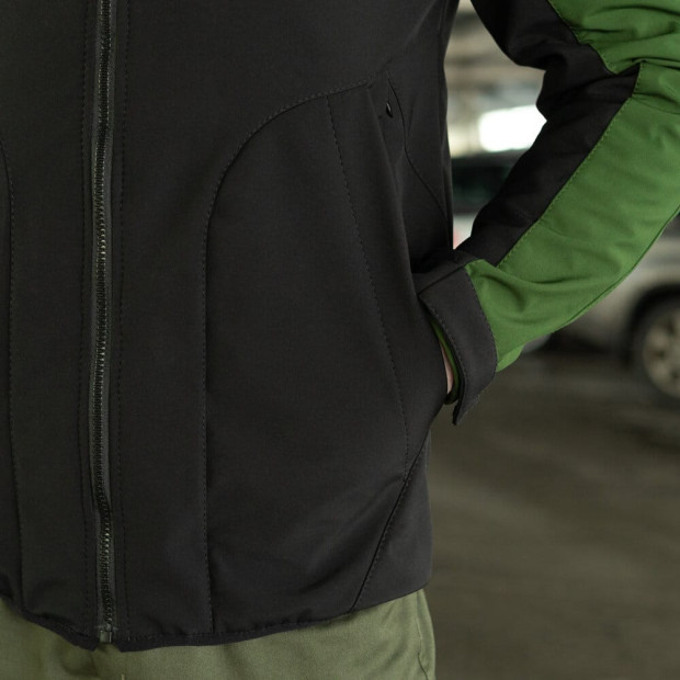 Куртка Pobedov Jacket Argument Зелено-чорний - 5