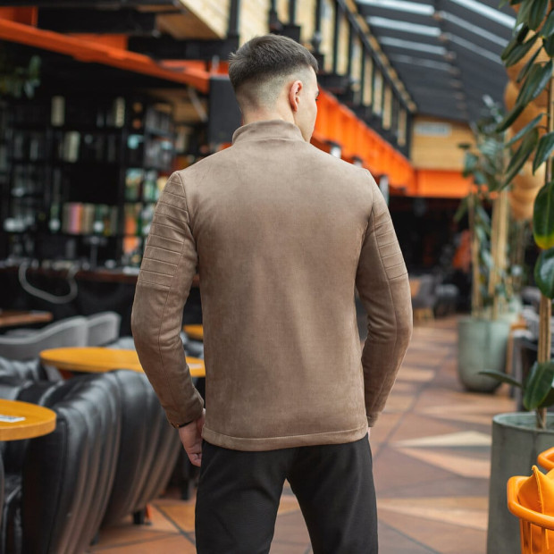 Куртка Pobedov Jacket Lucky seven Темный беж - 6