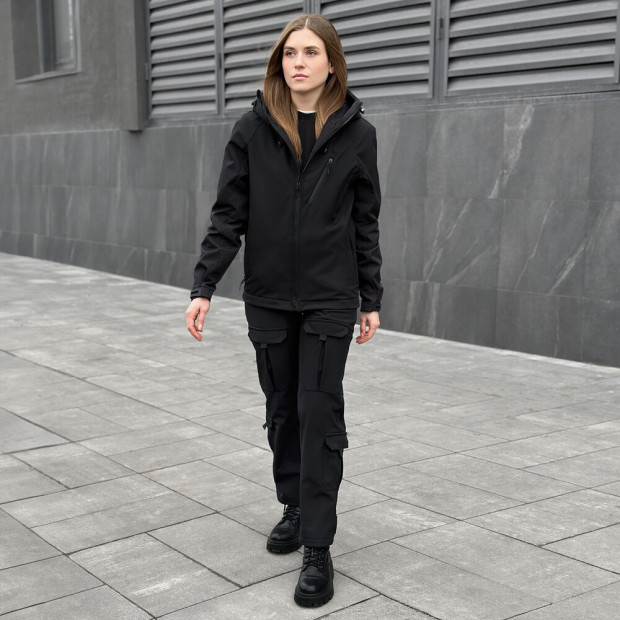 Куртка Pobedov Matrix Жіноча Чорний, 3XL - 6