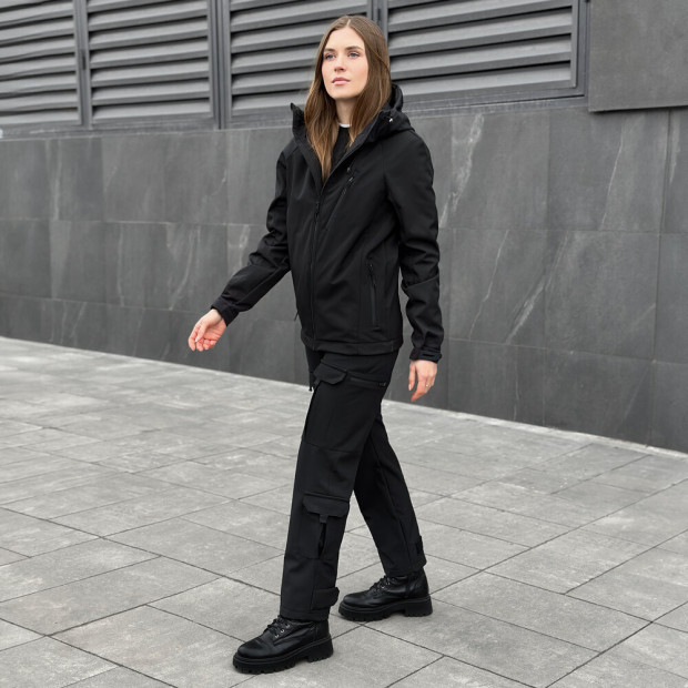 Куртка Pobedov Matrix Жіноча Чорний, 2XL - 5