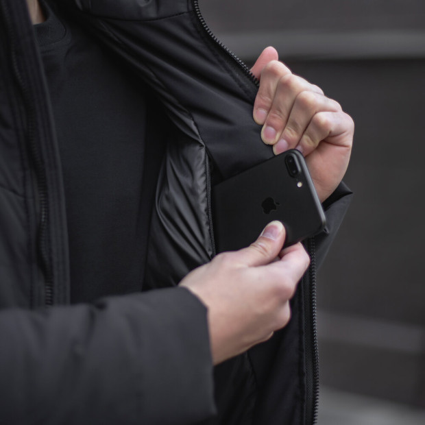 Куртка Pobedov Winter Jacket Dzen Чорний, M - 4