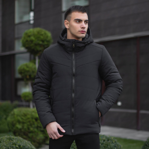 Куртка Pobedov Winter Jacket Dzen Чорний, S - 