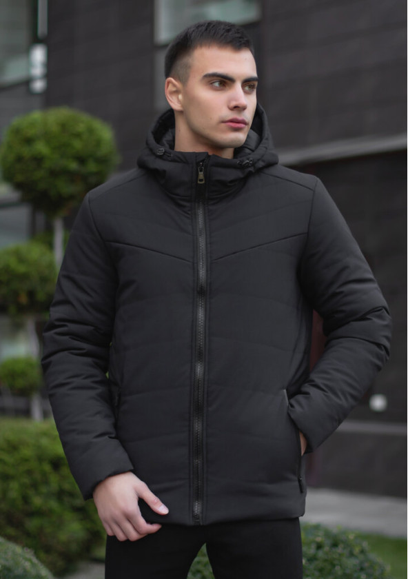 Куртка Pobedov Winter Jacket Dzen Чорний