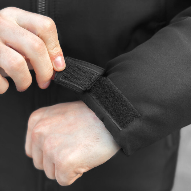 Куртка Pobedov Winter Jacket Motive ЗИМА Чорний - 5