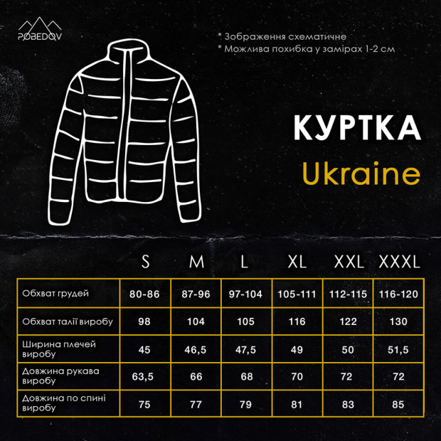 Куртка Pobedov Ukraine Хакі - 8