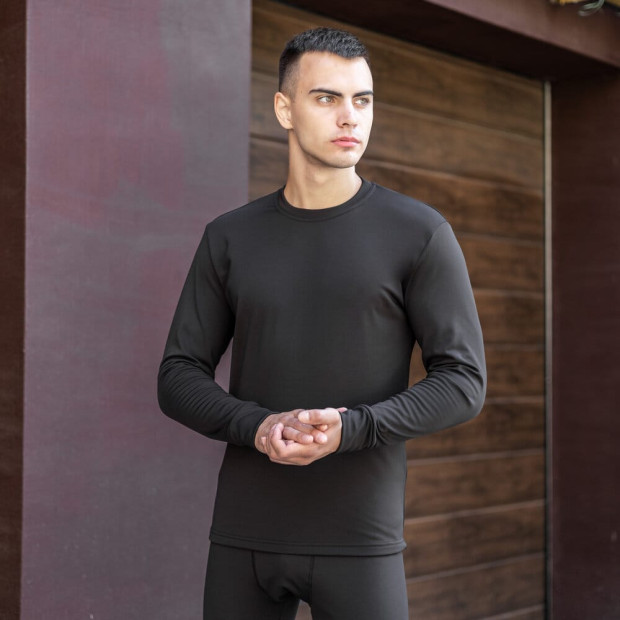 Термокомплект Pobedov Teplo Чорний, 4XL - 3
