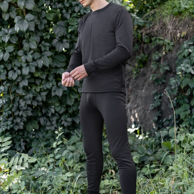 Термокомплект Pobedov Teplo Чорний, 3XL - 6