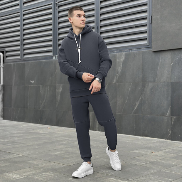 Костюм Pobedov Space Темно-сірий, 2XL - 