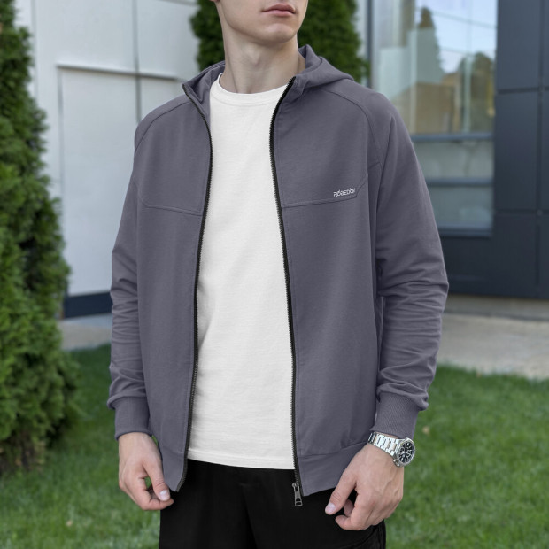 Кофта Pobedov Daily Темно-сірий, M - 2