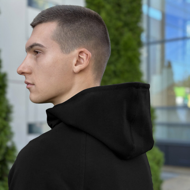 Кофта Pobedov Daily Чорний, XL - 5