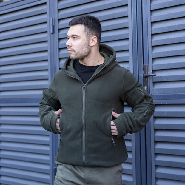 Толстовка флісова Pobedov Explorer Хакі, 3XL - 