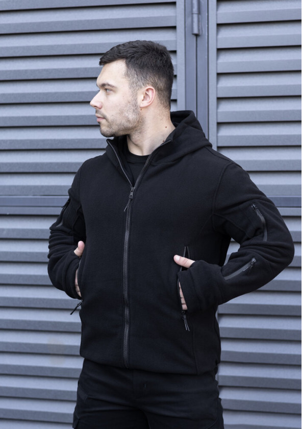 Недавно просмотренные Толстовка флисовая Pobedov Explorer Черный