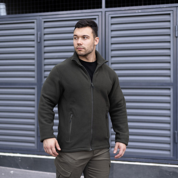 Толстовка флісова Pobedov Voin Хакі, 2XL - 