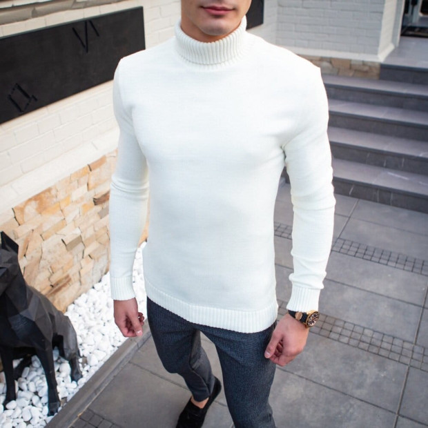 Свитер Pobedov Axelrod Белый - 1