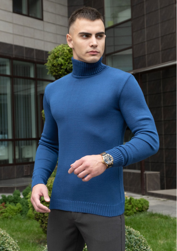 Свитер Pobedov Axelrod Синий