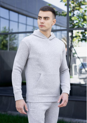 Нещодавно переглянуті Худі Pobedov 007 ЗИМА Сірий меланж