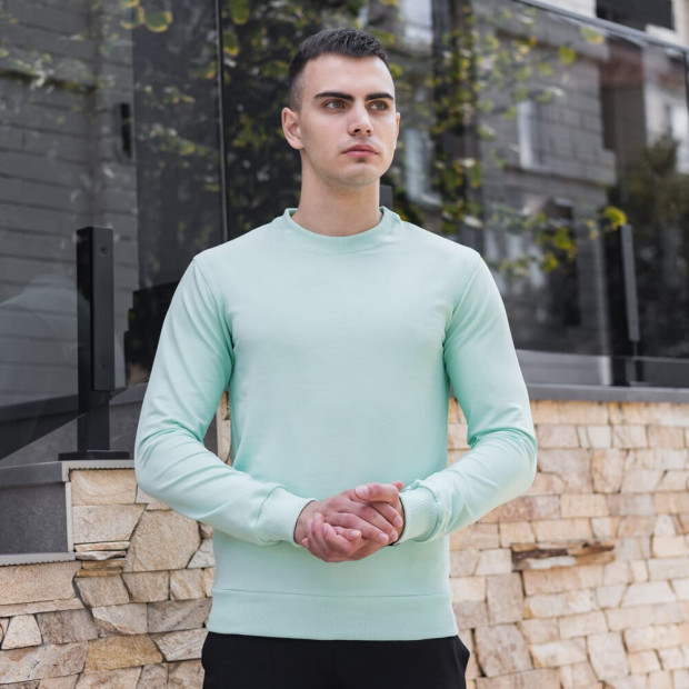 Свитшот Pobedov 001 Ментоловый, 2XL - 2