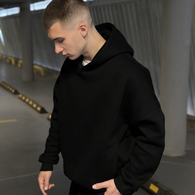 Худи oversize Pobedov Urbanist Черный, Універсальний - 1