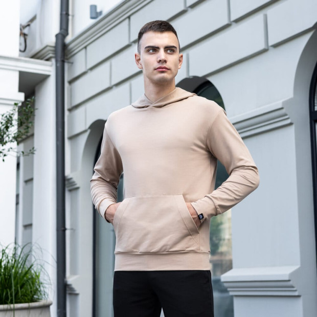 Худі Pobedov 97 Бежевий, M - 1