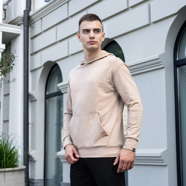 Худі Pobedov 97 Бежевий, M - 2